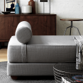 Lubi silver grey sleeper daybed