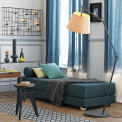 Lubi turquoise sleeper daybed