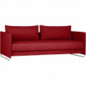 Tandom red sleeper sofa