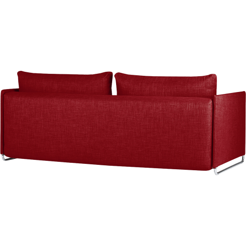 Tandom red sleeper sofa