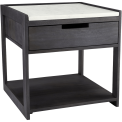 Tux marble top nightstand