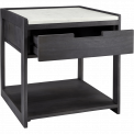 Tux marble top nightstand