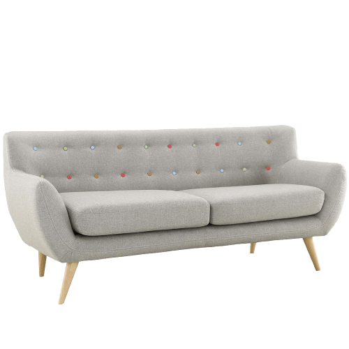 Mid-Century modern tufted