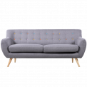 Mid-Century modern tufted