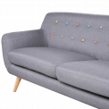 Mid-Century modern tufted