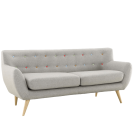 Mid-Century modern tufted