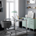 Coup grey office chair