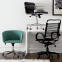 Coup teal office chair