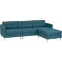 Ditto II peacock sectional sofa