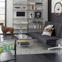 Flex gravel sleeper sofa
