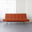 Flex orange sleeper sofa