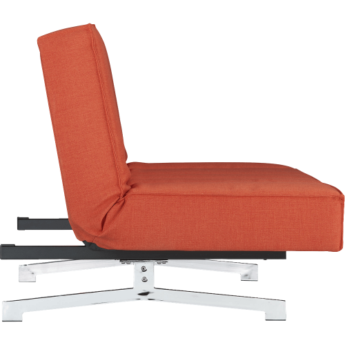 Flex orange sleeper sofa