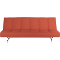 Flex orange sleeper sofa