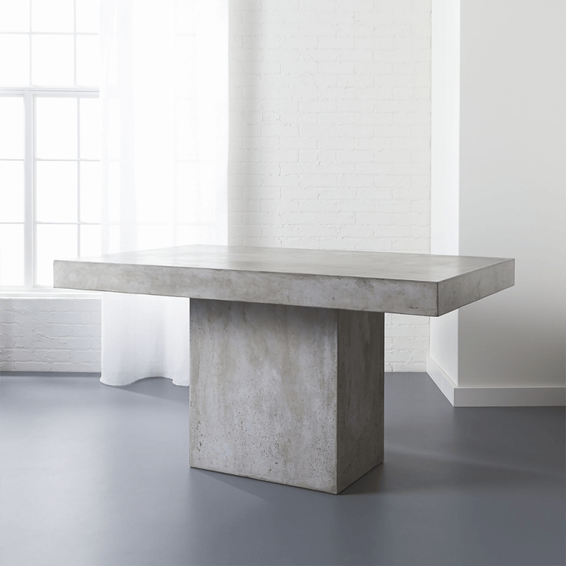 Fuze grey dining table
